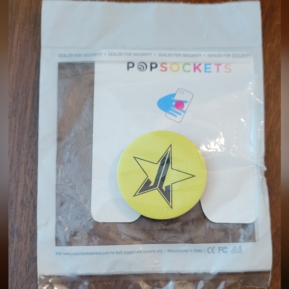 🌴 Popsockets Jeffrey Star Yellow New In Package